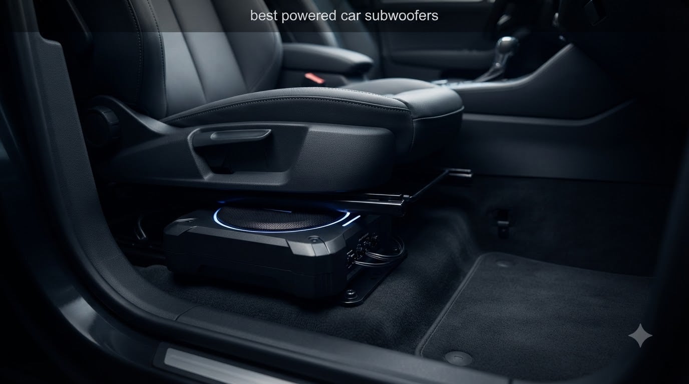 best powered car subwoofers