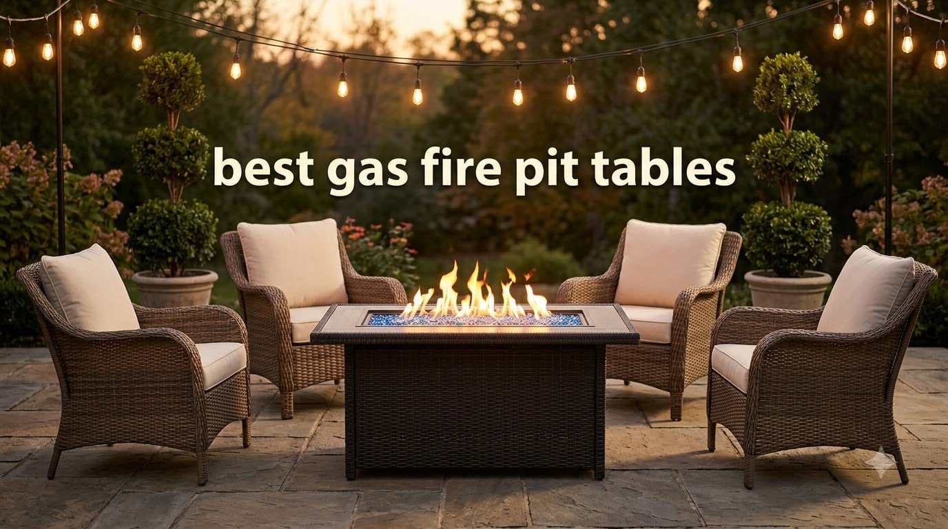 best gas fire pit tables