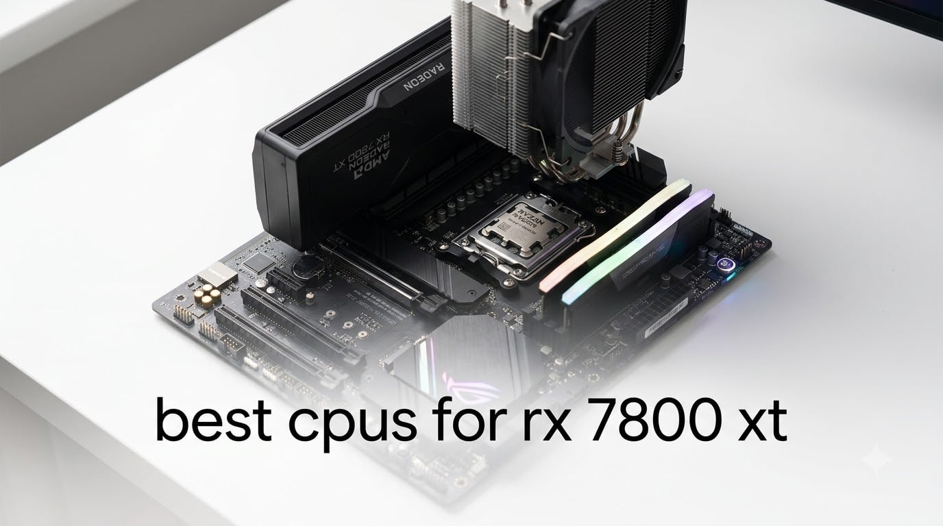 best cpus for rx 7800 xt