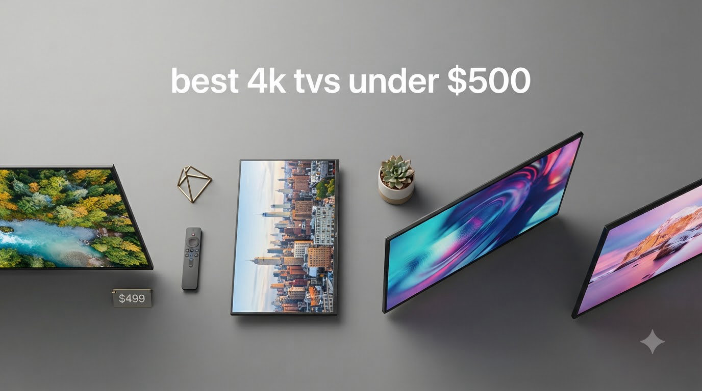 best 4k tvs under $500