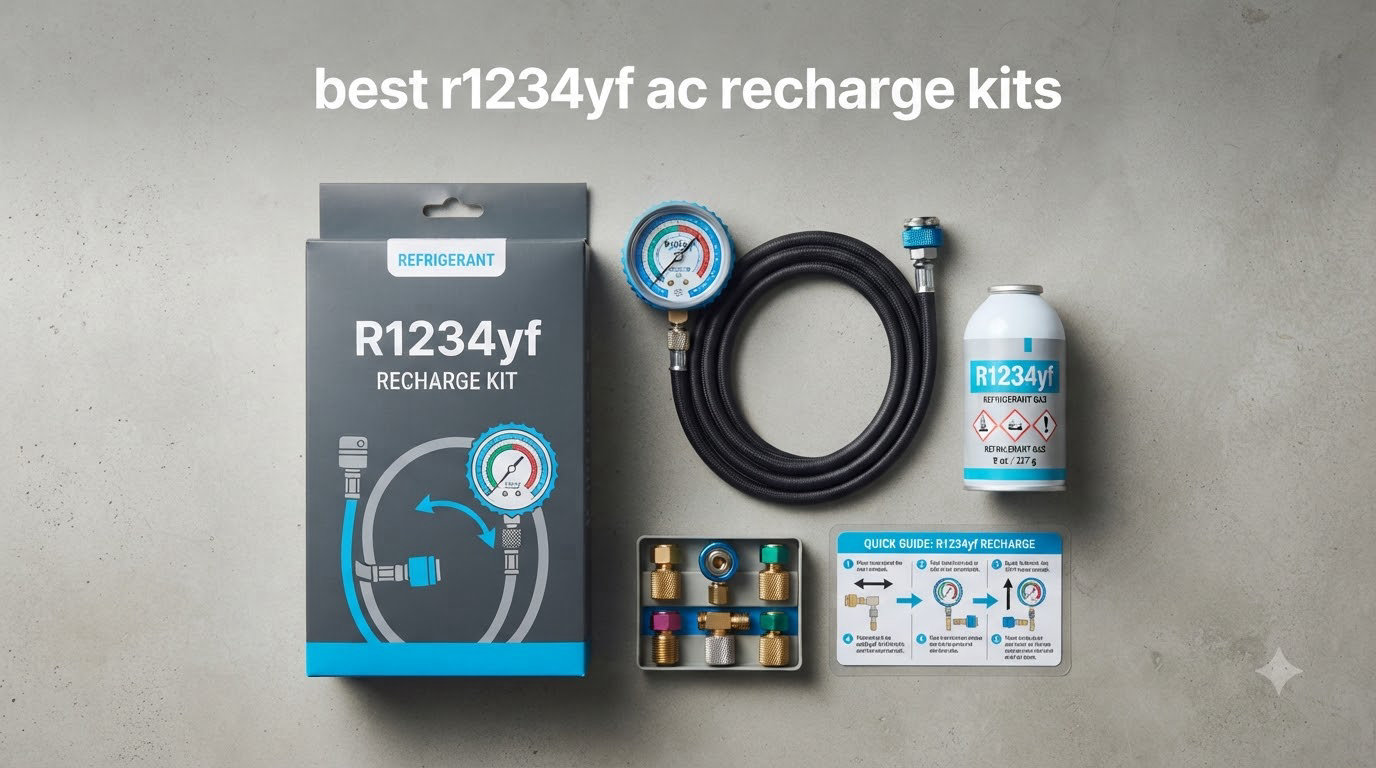 best r1234yf ac recharge kits
