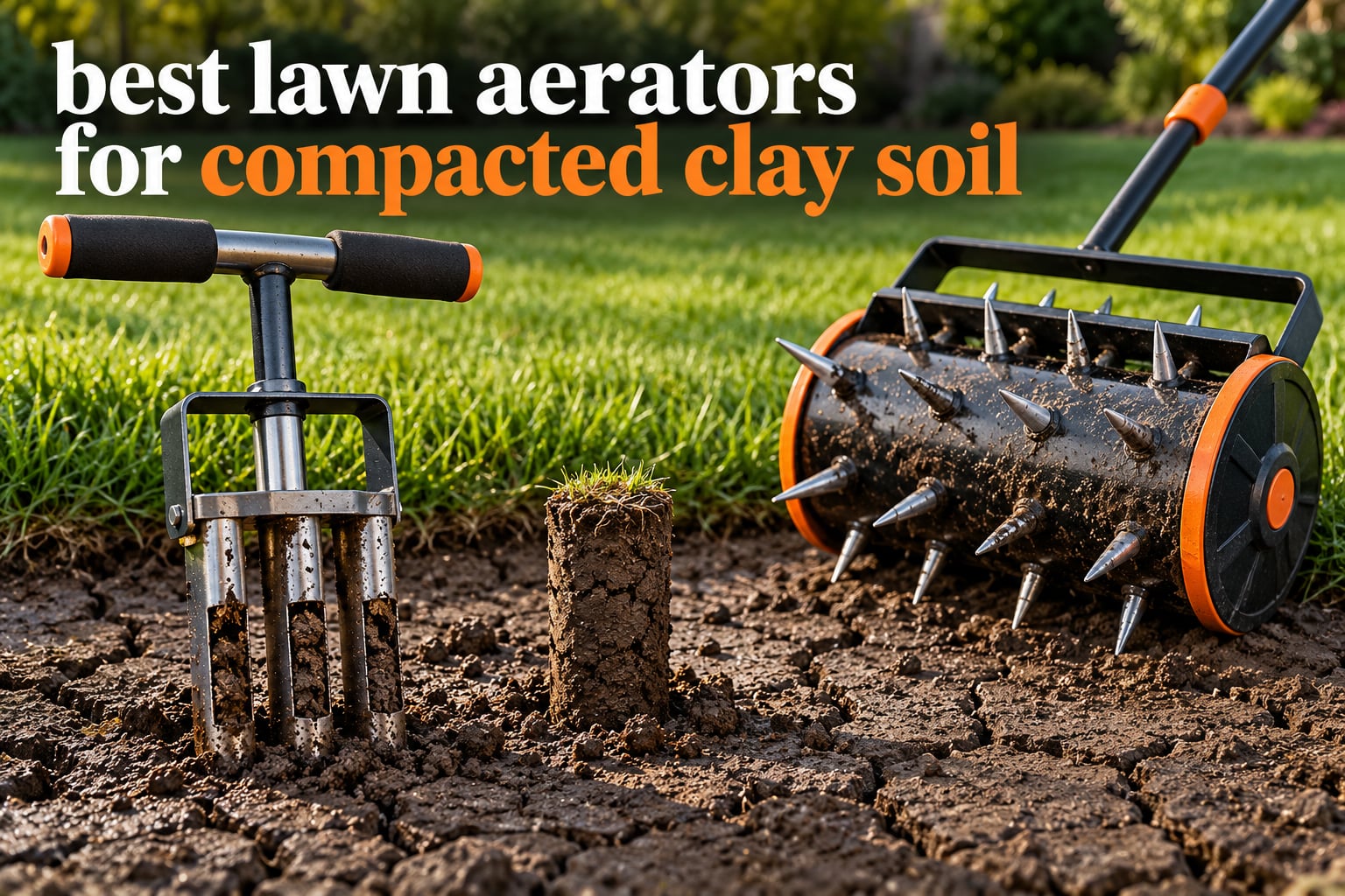 best lawn aerators for compacted clay soil