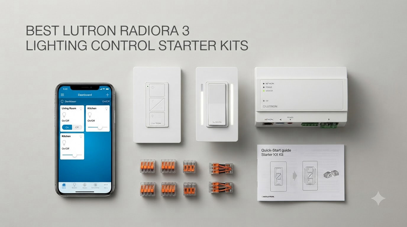 best lutron radiora 3 lighting control starter kits