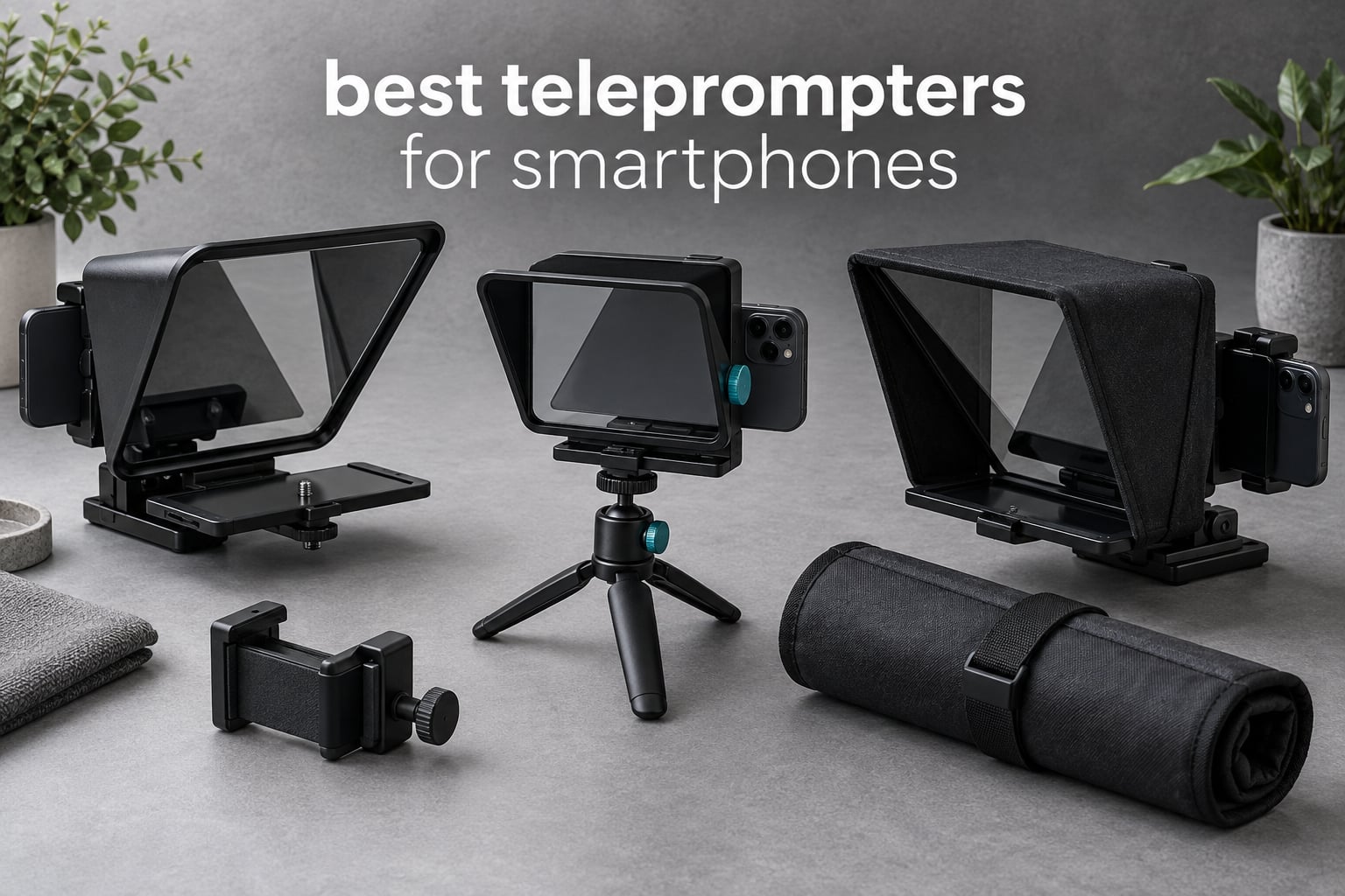 best teleprompters for smartphones