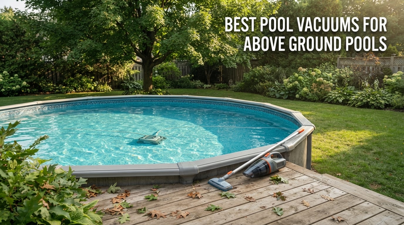 best pool vacuums for above ground pools