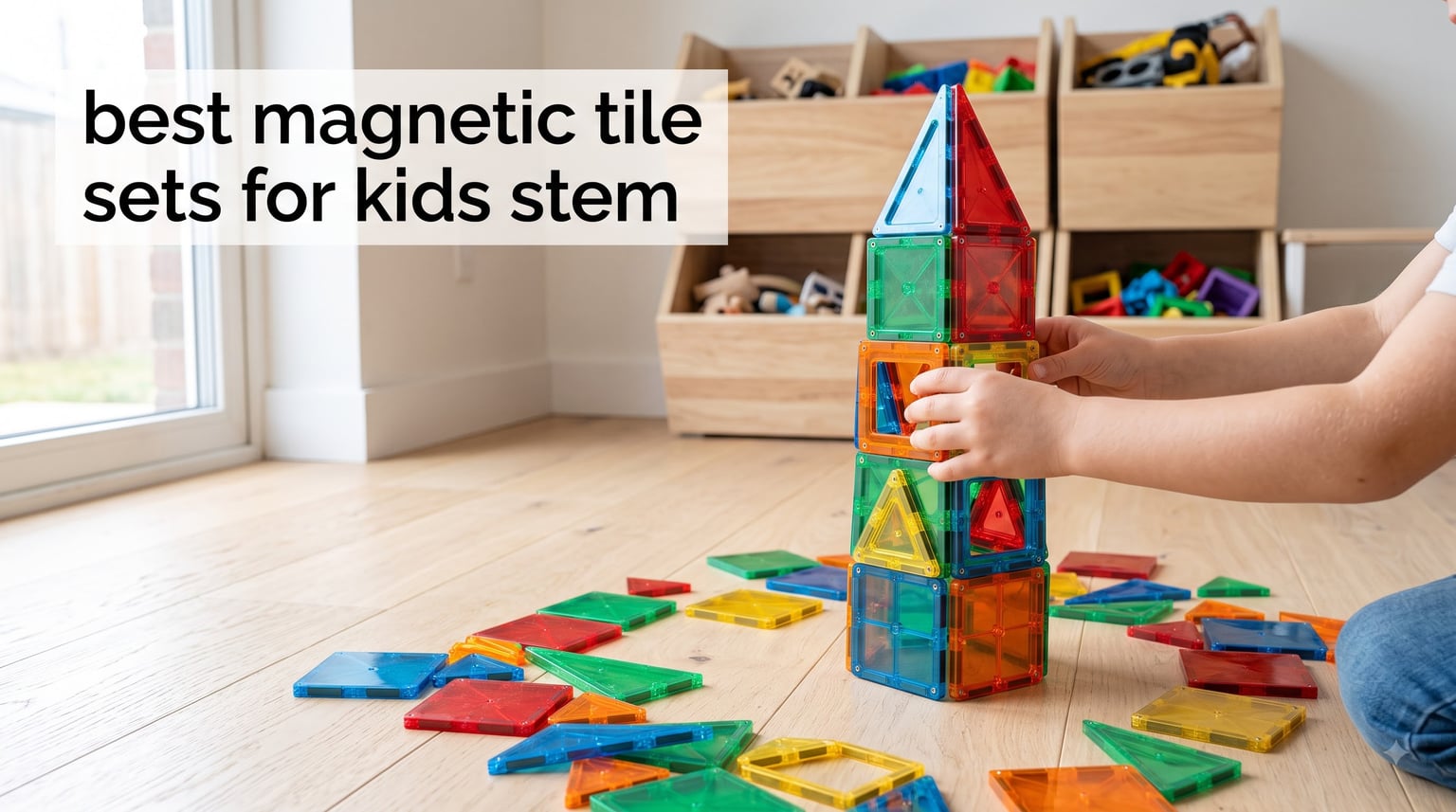 best magnetic tile sets for kids stem