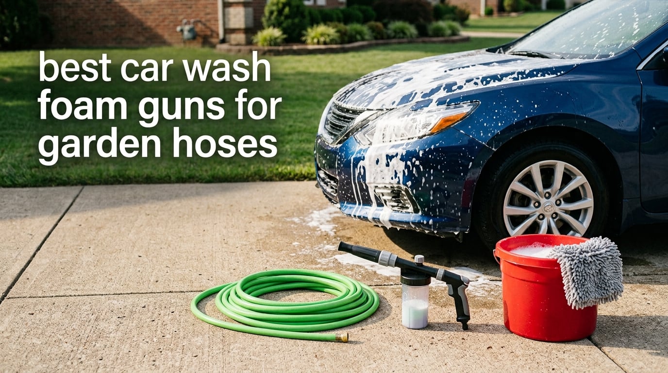 best car wash foam guns for garden hoses