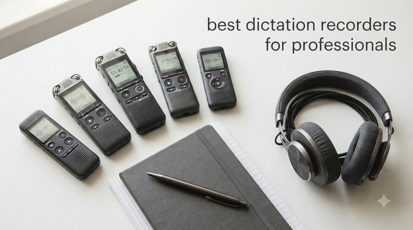 best dictation recorders for professionals