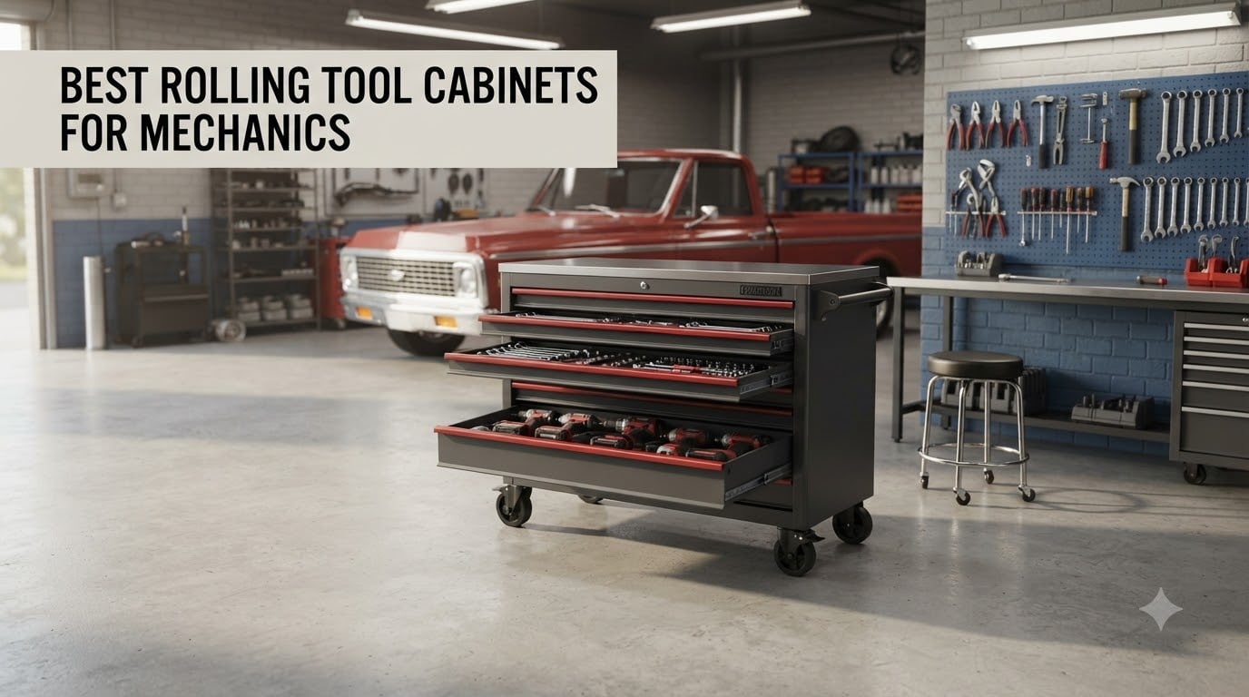 best rolling tool cabinets for mechanics