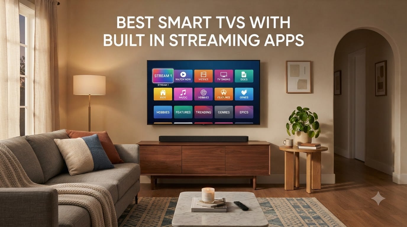 best smart tvs with built in streaming apps