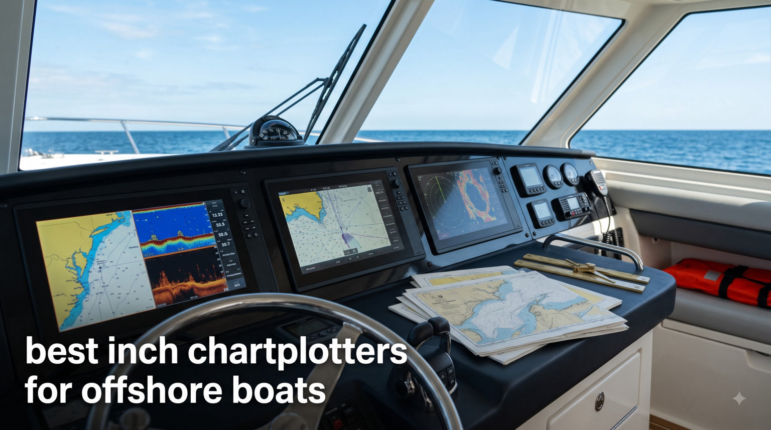 best 12 inch chartplotters for offshore boats