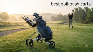 best golf push carts