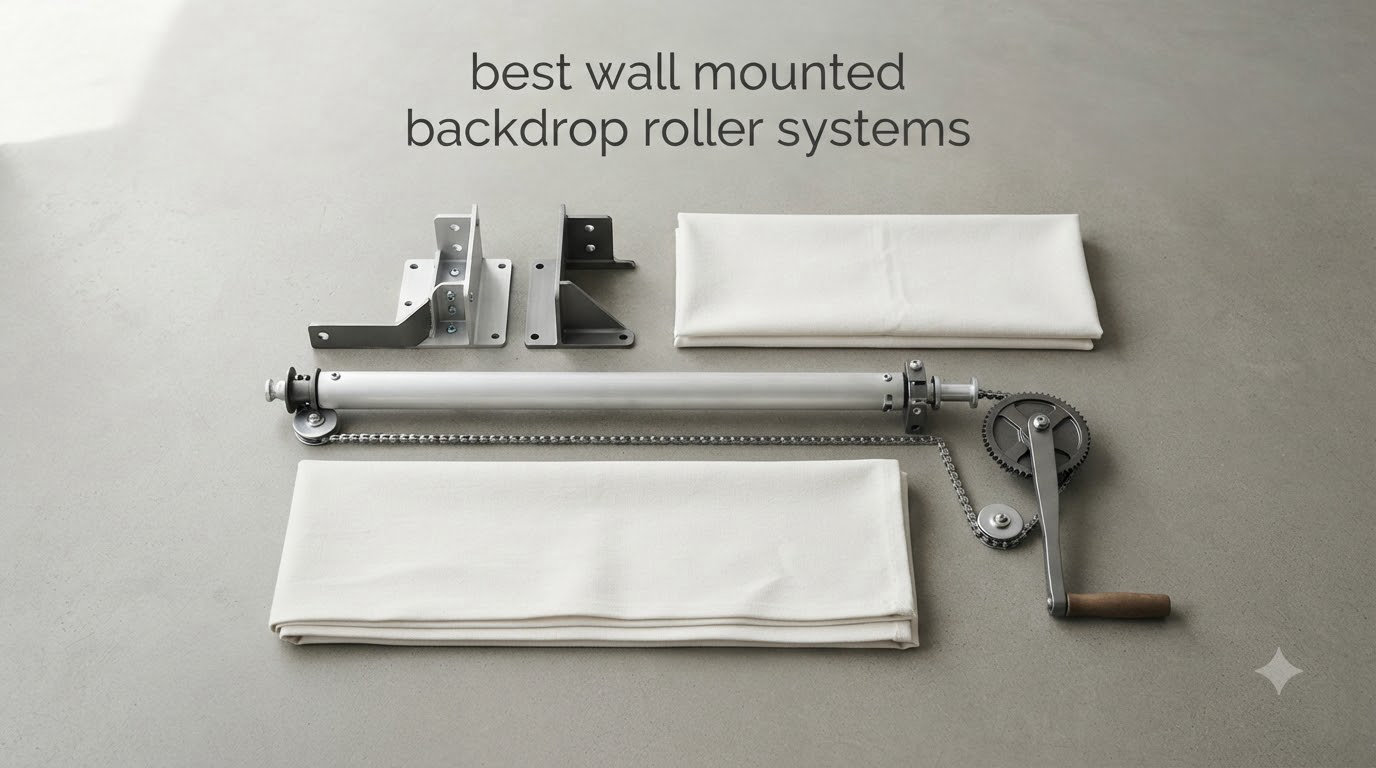 best wall mounted backdrop roller systems