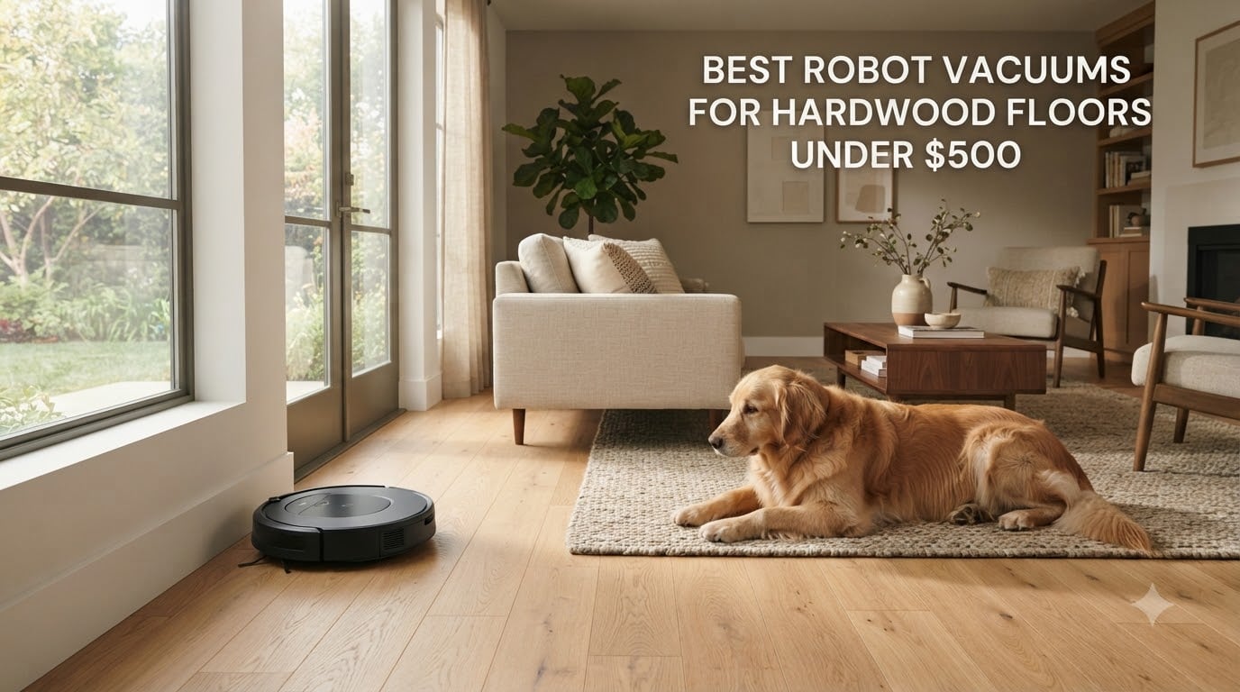 best robot vacuums for hardwood floors under $500