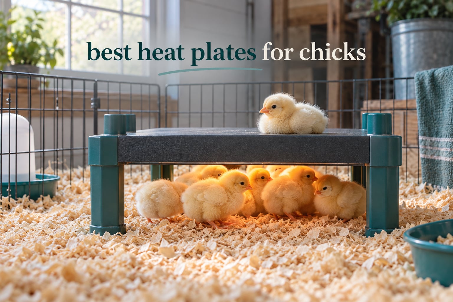 best heat plates for chicks