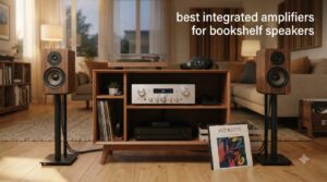 best integrated amplifiers for bookshelf speakers