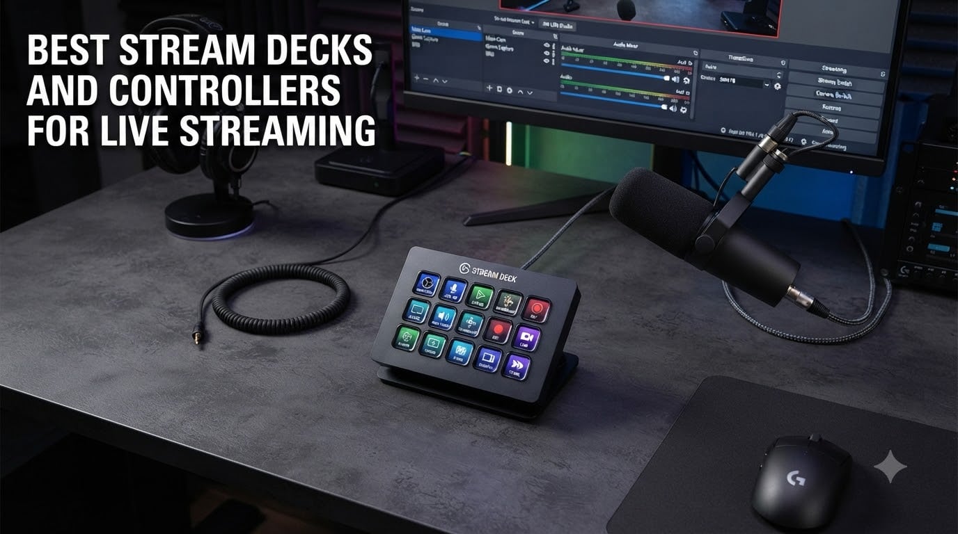 best stream decks and controllers for live streaming