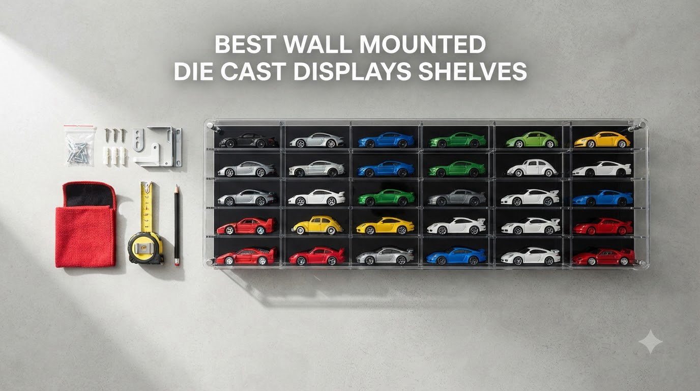 best wall mounted die cast displays shelves