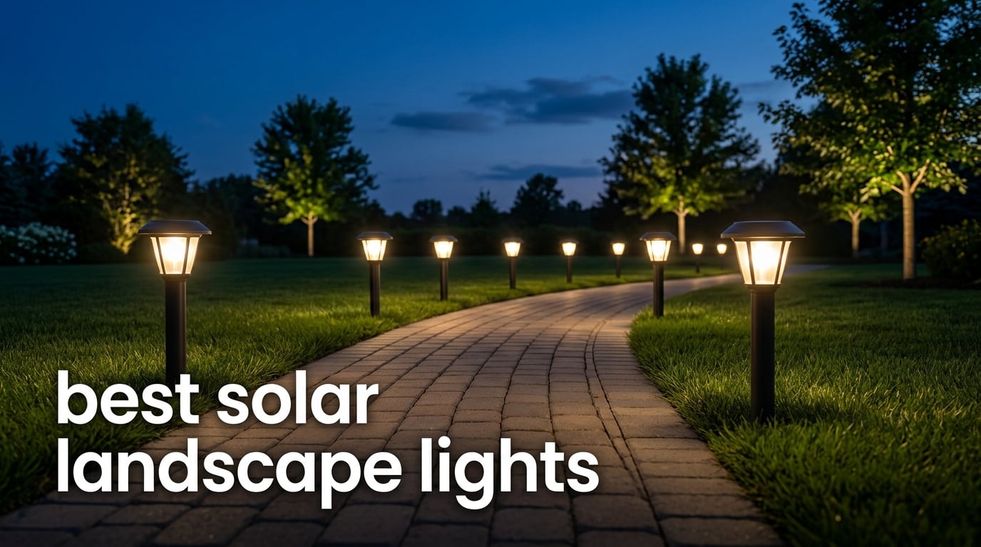 best solar landscape lights