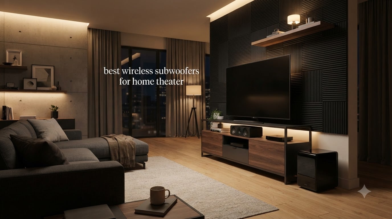 best wireless subwoofers for home theater