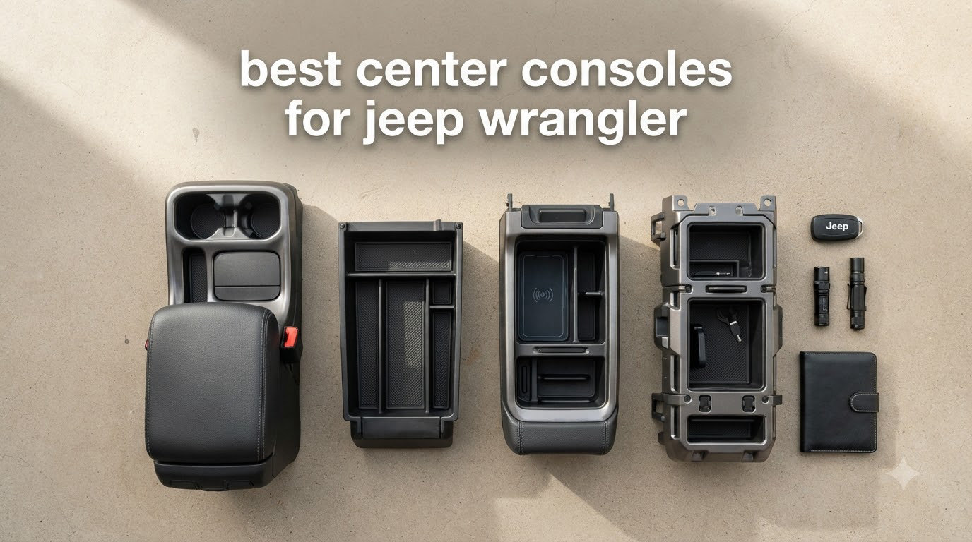 best center consoles for jeep wrangler
