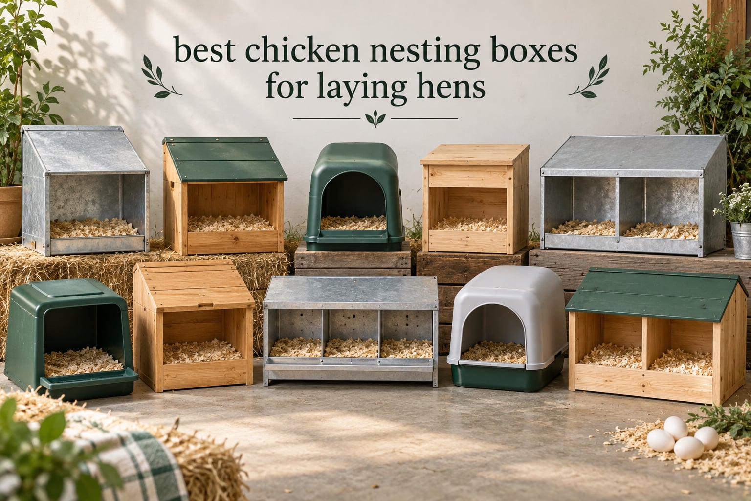 best chicken nesting boxes for laying hens
