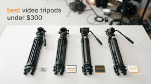 best video tripods under $300