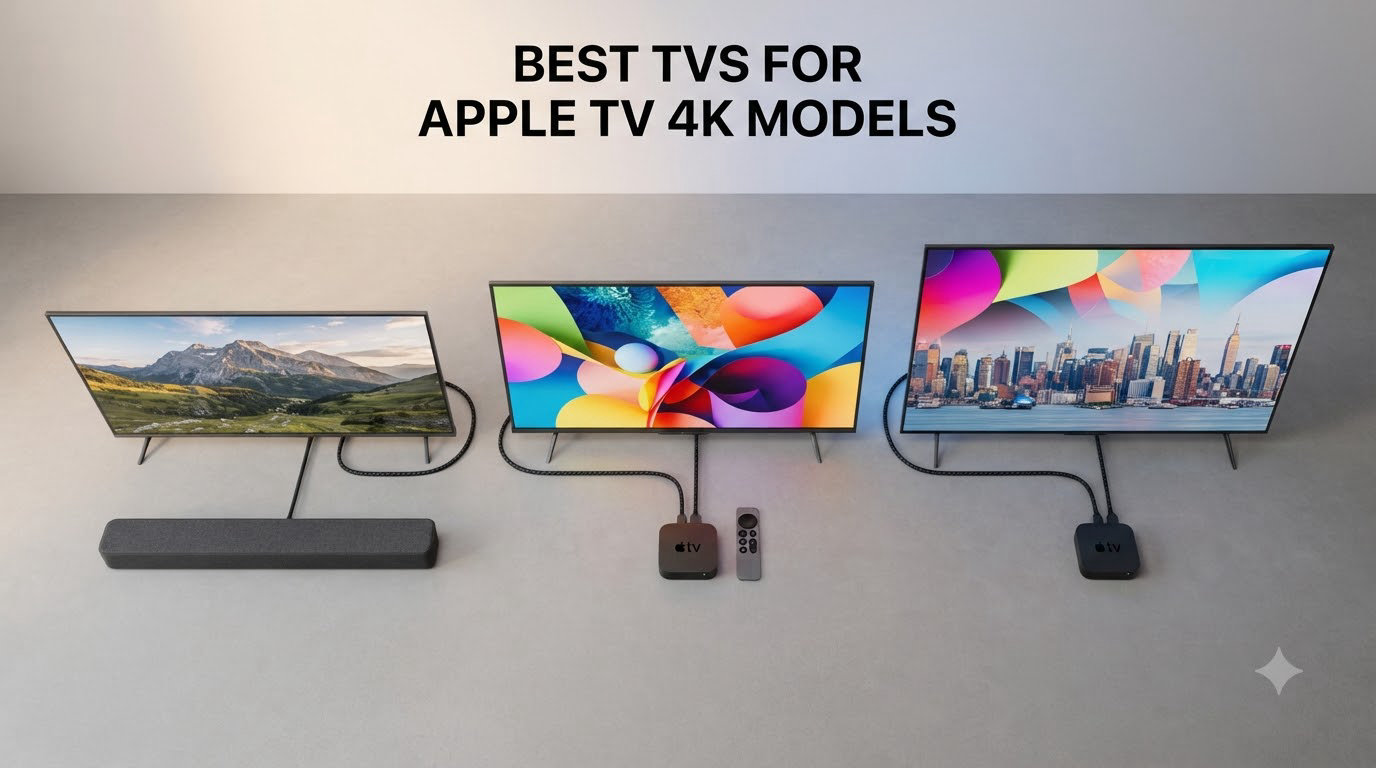 best tvs for apple tv 4k models
