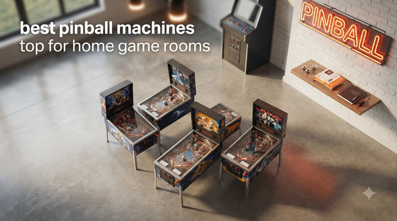 best pinball machines top for home game rooms