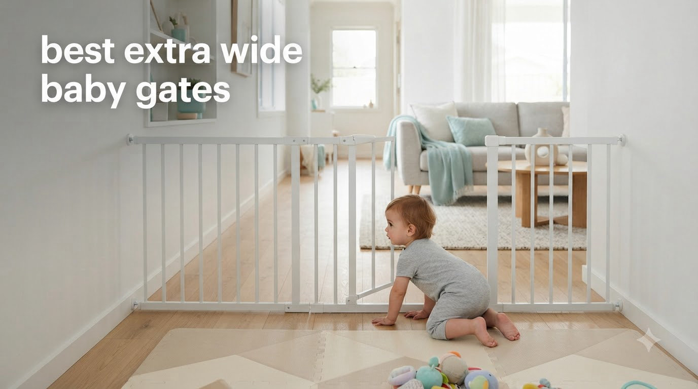 best extra wide baby gates