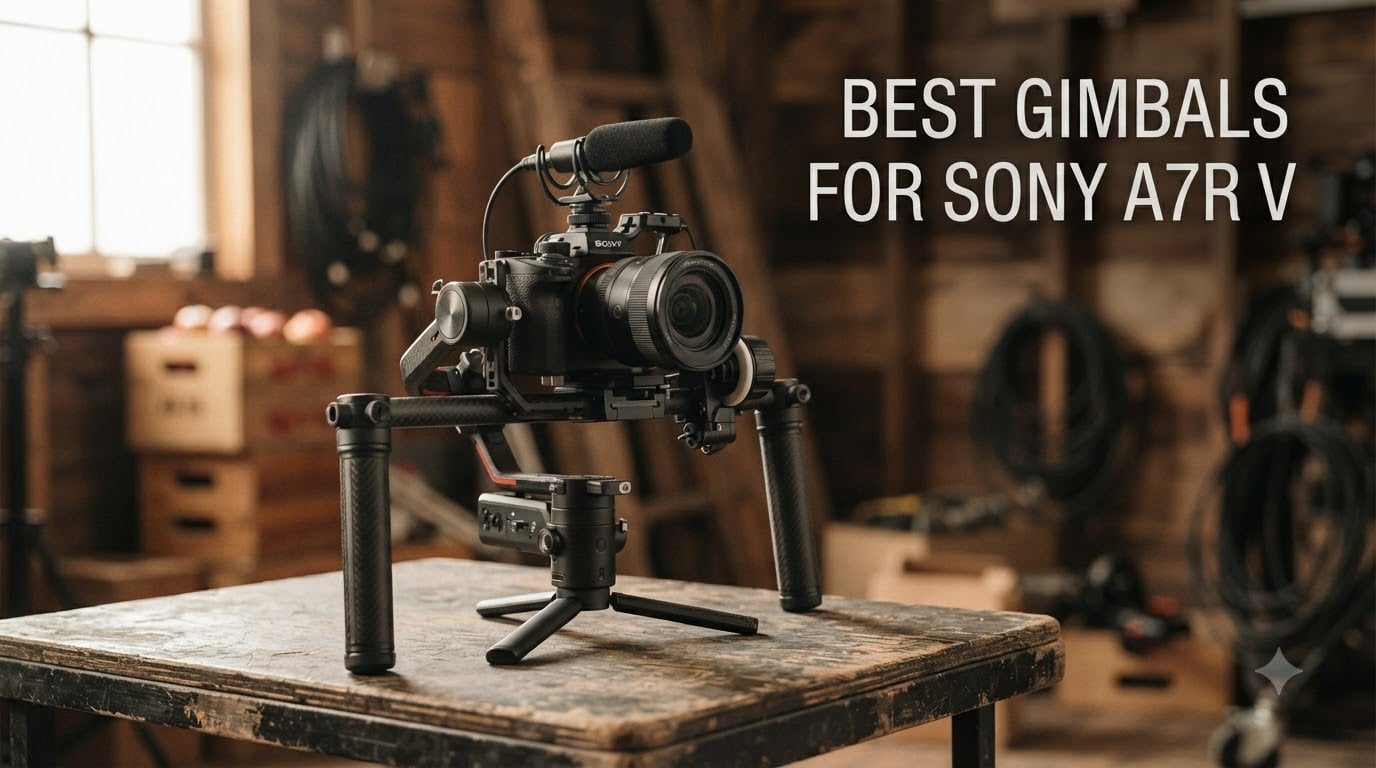best gimbals for sony a7r v