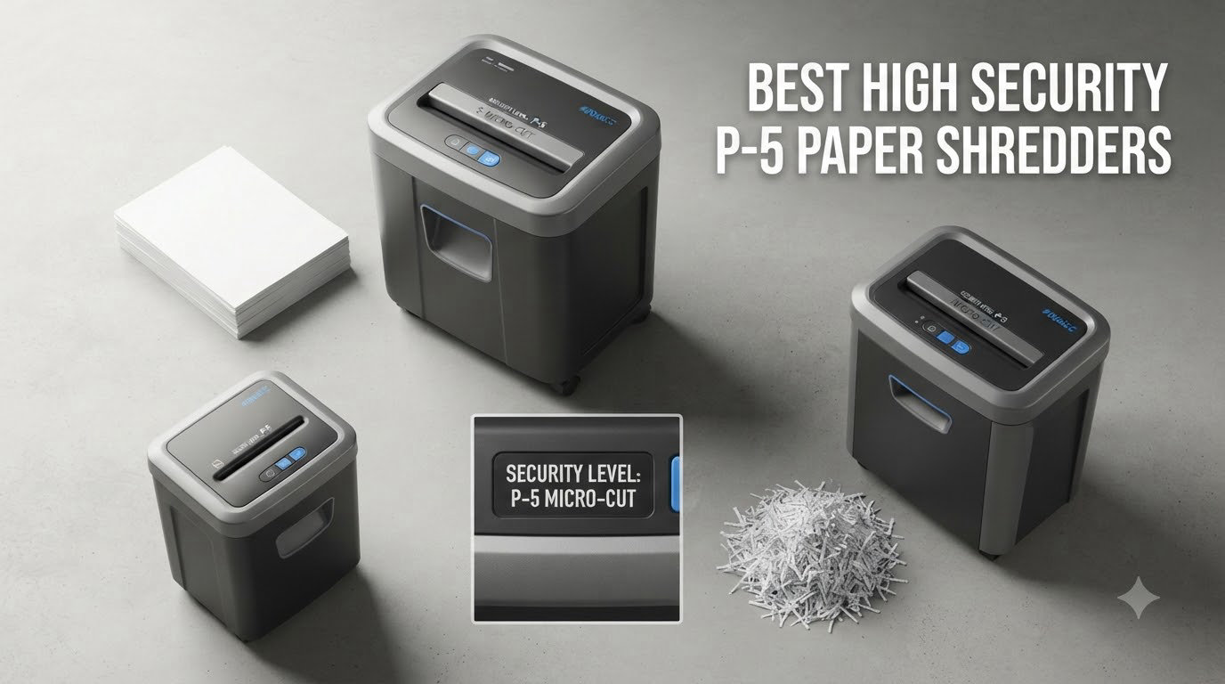 best high security p-5 paper shredders
