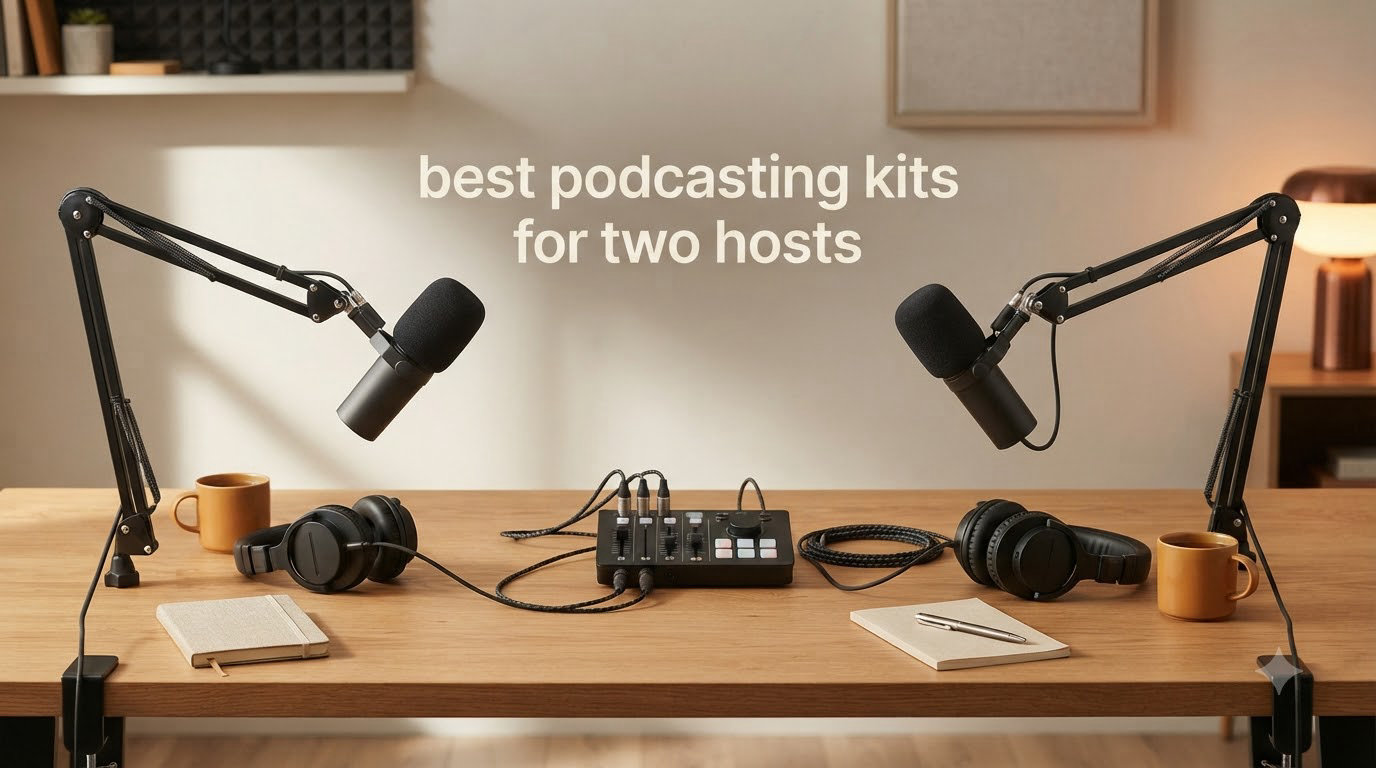 best podcasting kits for two hosts