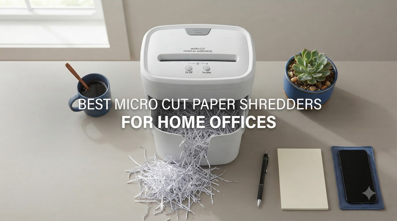 best micro cut paper shredders for home offices
