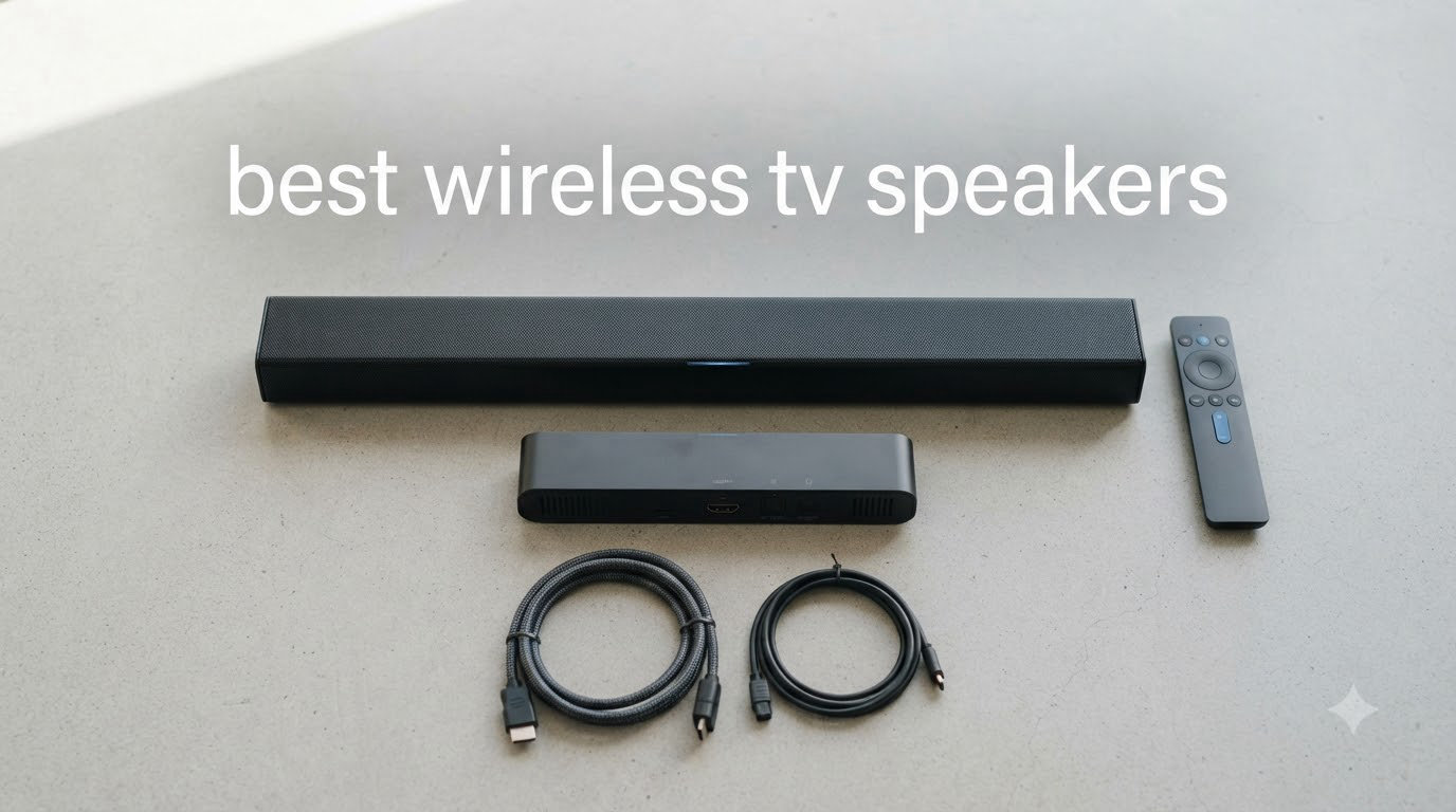 best wireless tv speakers