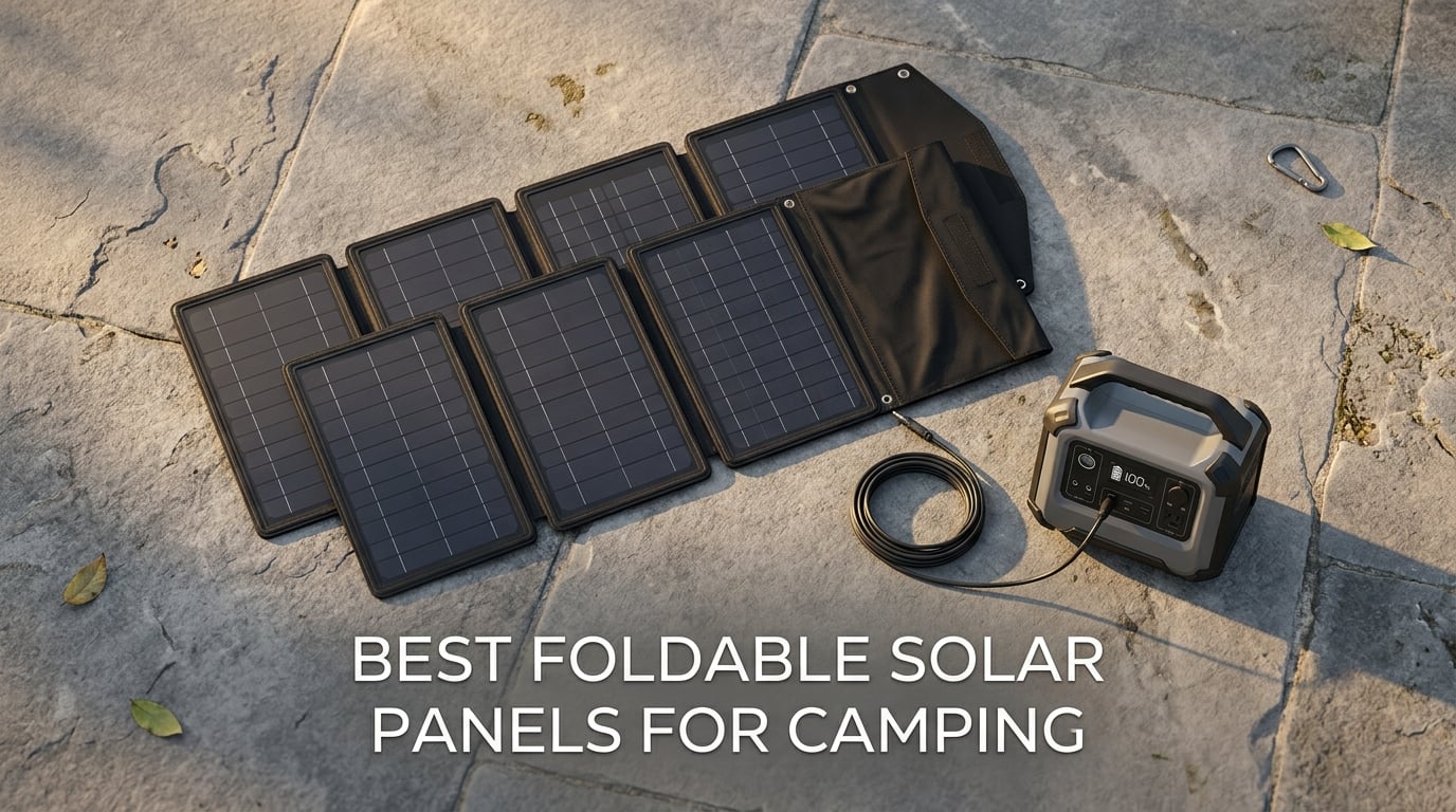 best foldable solar panels for camping