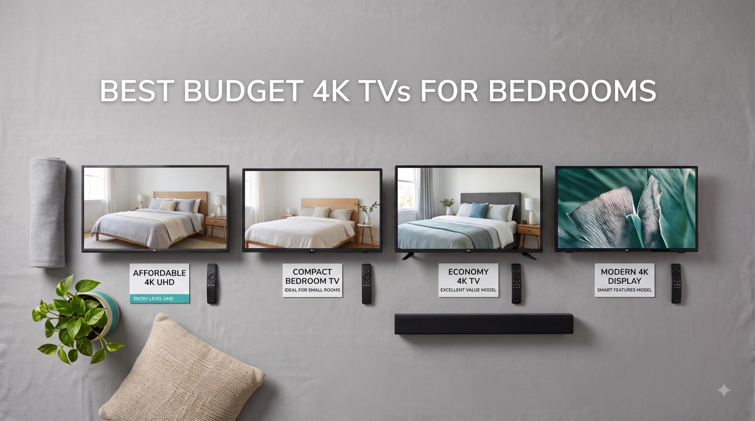best budget 4k tvs for bedrooms
