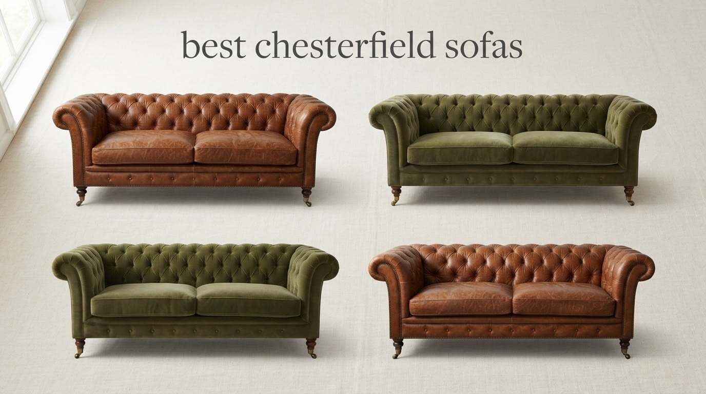 best chesterfield sofas