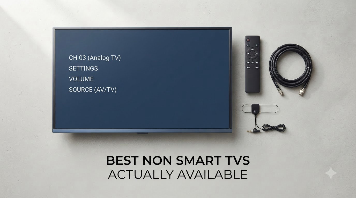 best non smart tvs actually available