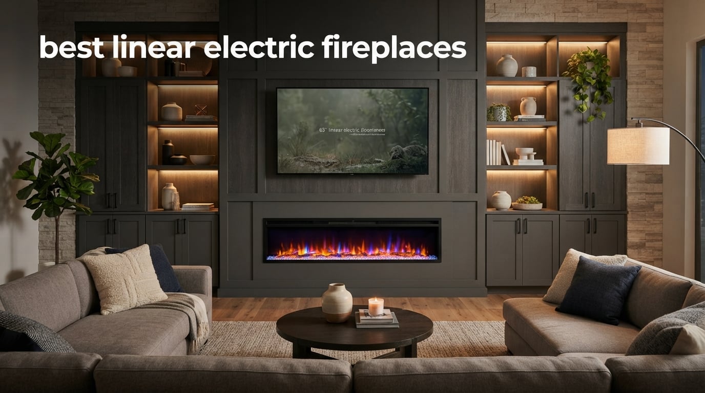 best linear electric fireplaces