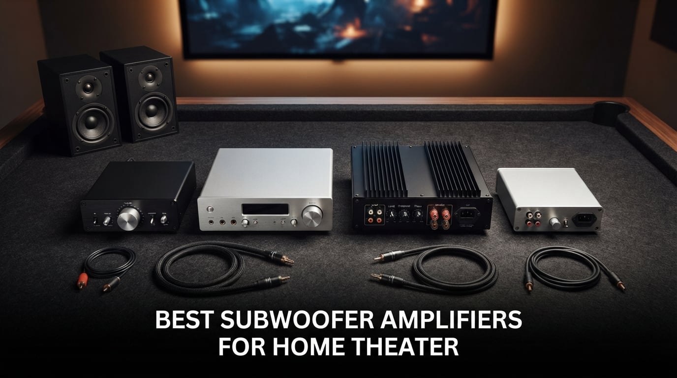 best subwoofer amplifiers for home theater