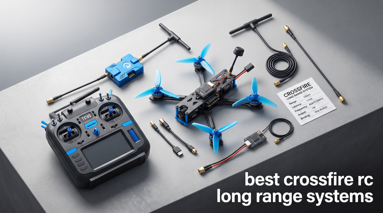 best crossfire rc long range systems