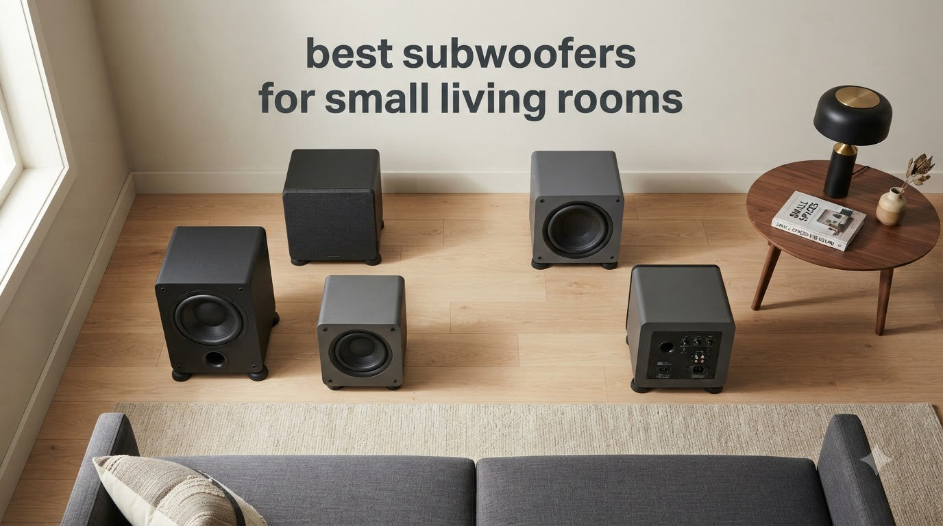 best subwoofers for small living rooms