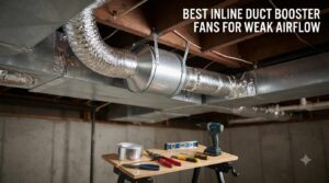 best inline duct booster fans for weak airflow