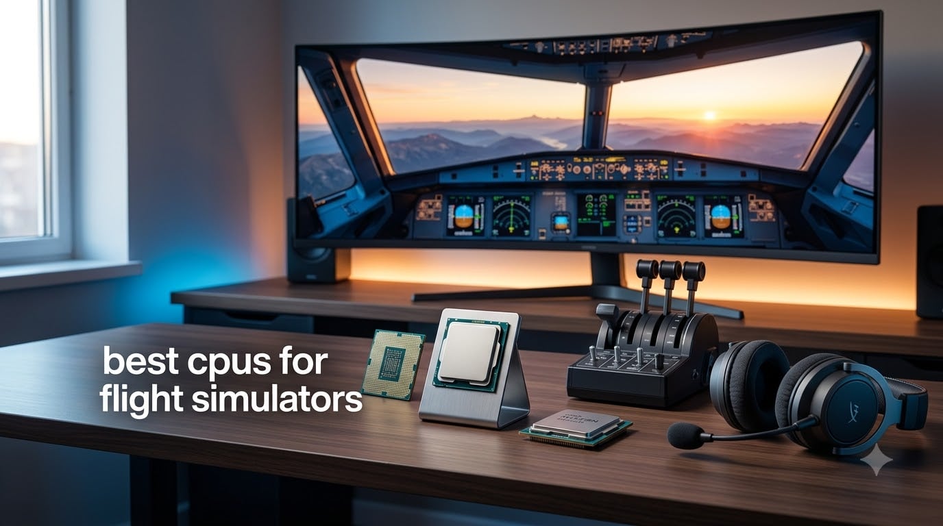 best cpus for flight simulators