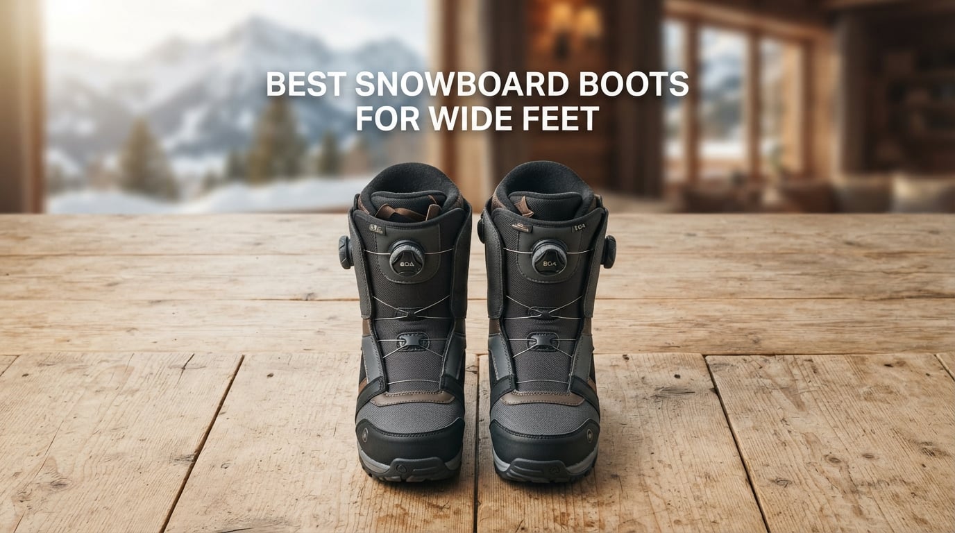 best snowboard boots for wide feet