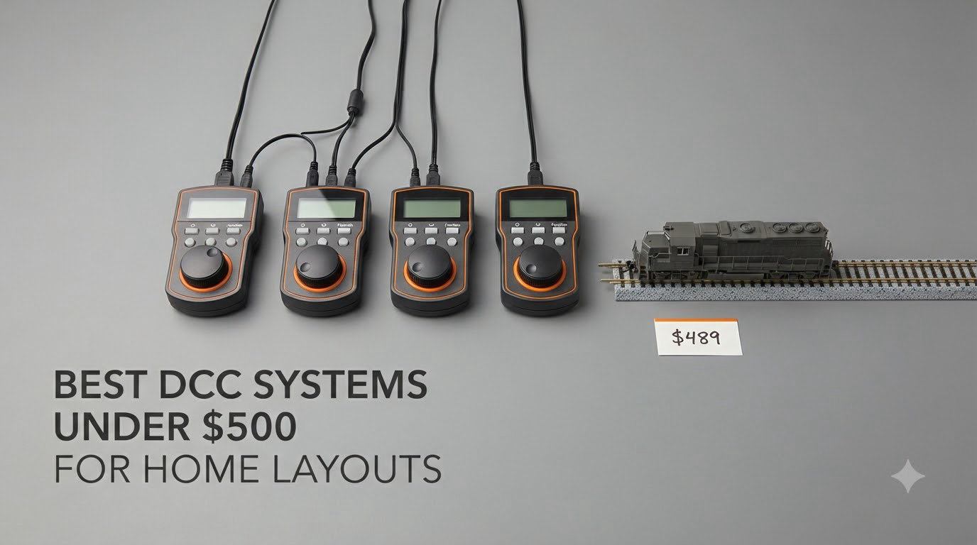 best dcc systems under $500 for home layouts