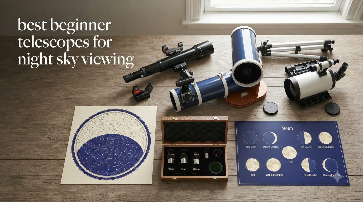 best beginner telescopes for night sky viewing