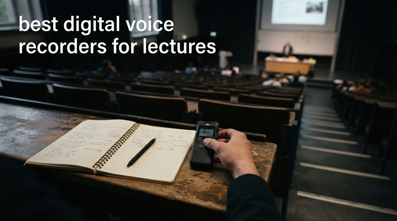 best digital voice recorders for lectures