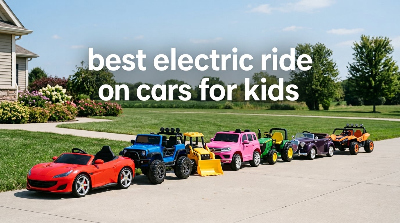 best electric ride on cars for kids